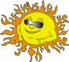 Sunny and warm all day